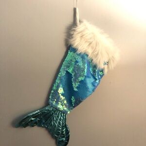 Justice mermaid Christmas stocking